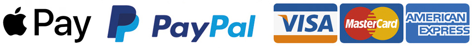 Pay via Apple Pay, PayPal, or Credit Card